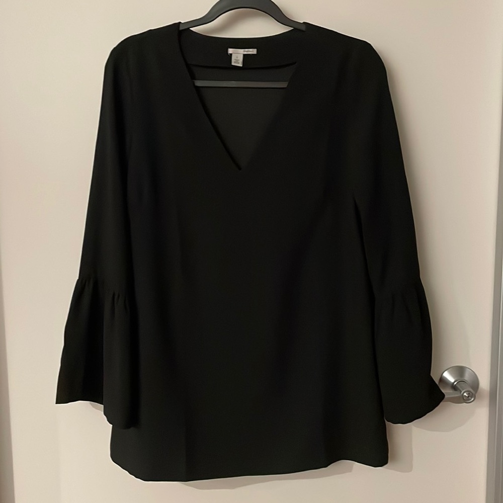 Halogen/Nordstrom Bell Sleeve Blouse - Size S